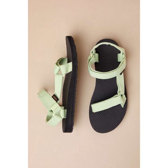 TEVA Original Universal Reed Green Sandals - Picture 1 of 5